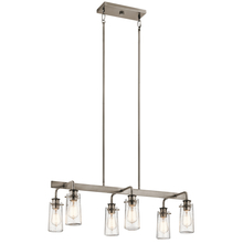 Kichler 43059CLP - Linear Chandelier 6Lt