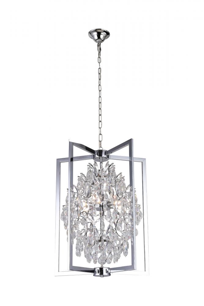 Amare Chandelier Chrome