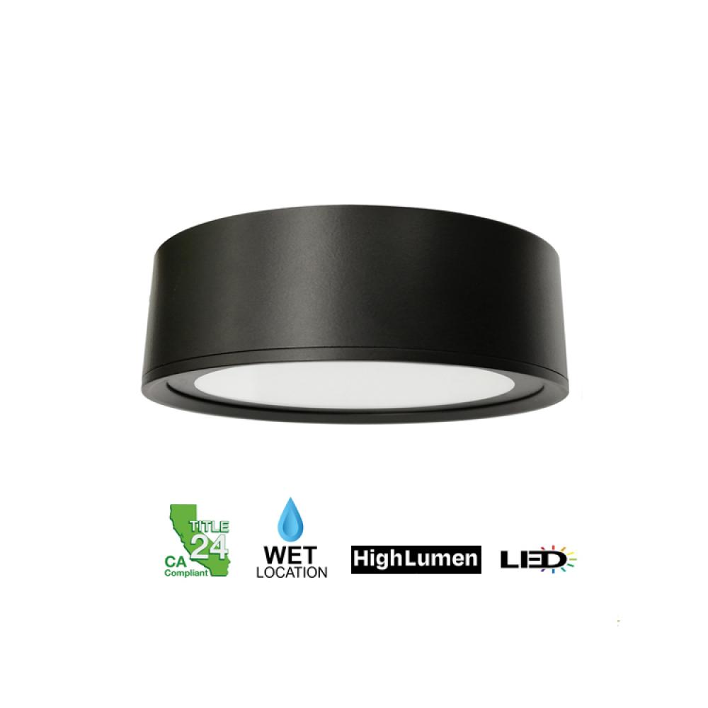 Flush Mount Black