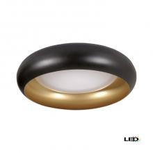 Vinci Lighting Inc. FM9455-15BK-GD - Flush Mount