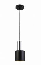 Vinci Lighting Inc. P1401CH/BK - Pendant Chrome/Black