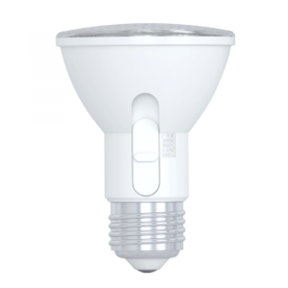 LED LAMP PAR20 E26 BASE 6.5W 540LM 120V 27K/30K/35K/40K/50K DIMMABLE 25° STANDARD