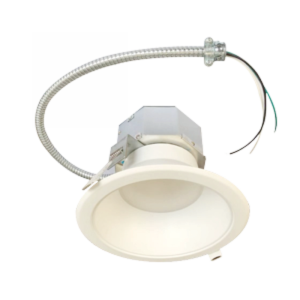 UNIVERSAL COMMERCIAL DOWNLIGHT 10/15/20/25W 120-347V 3000/3500/4000K 6IN WHITE ROUND