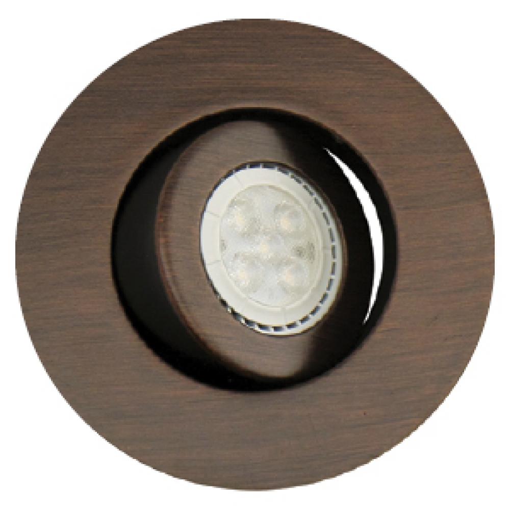 TRADITIONAL RECESSED FIXTURES TRIMS 4IN ROUND OIL RUBBED BRONZE