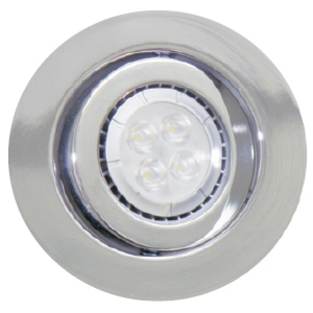 TRADITIONAL RECESSED FIXTURES TRIMS 3IN ROUND CHROME