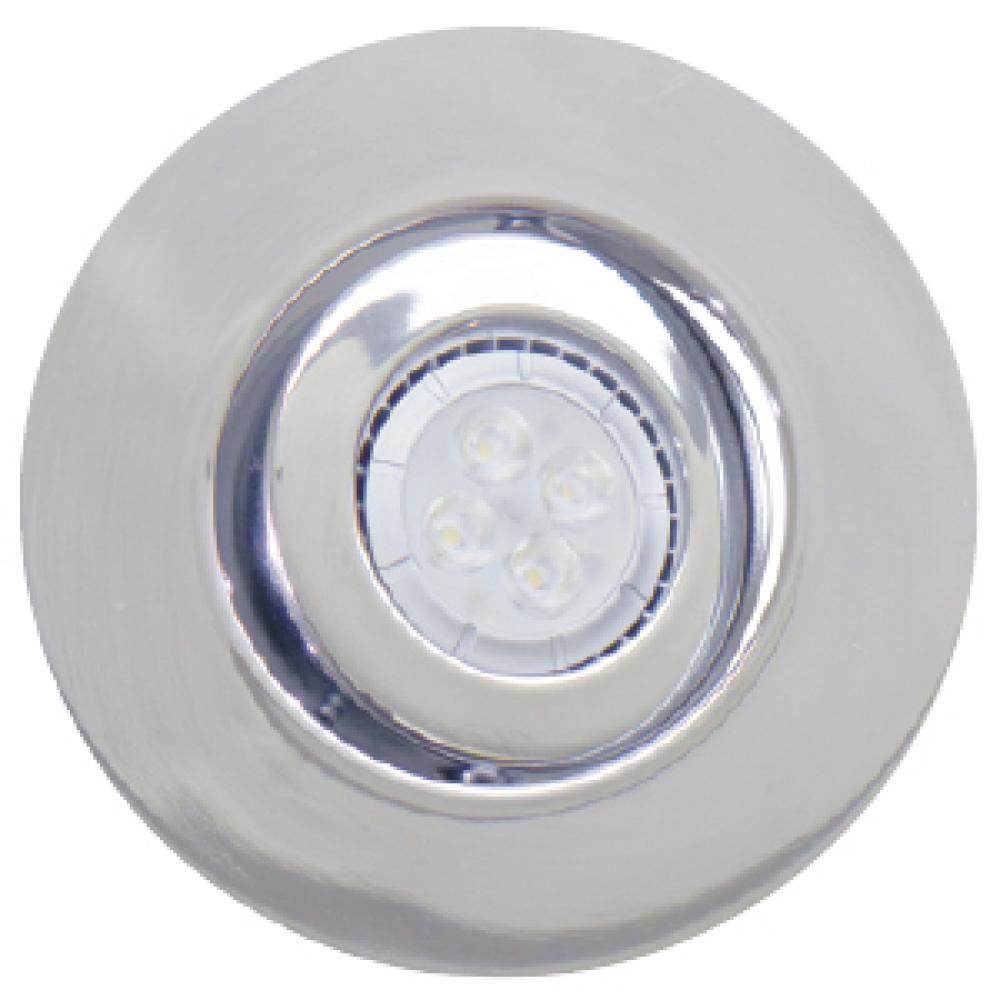 RECESSED FIXTURES / TRIMS / ROUND / CHROME / 50W