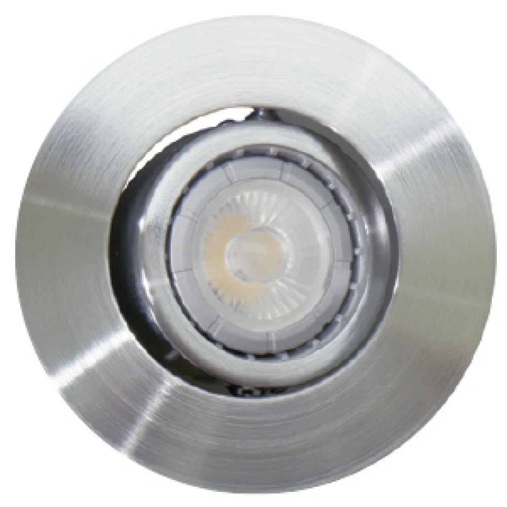 RECESSED FIXTURES / TRIMS / ROUND / SATIN CHROME / 50W