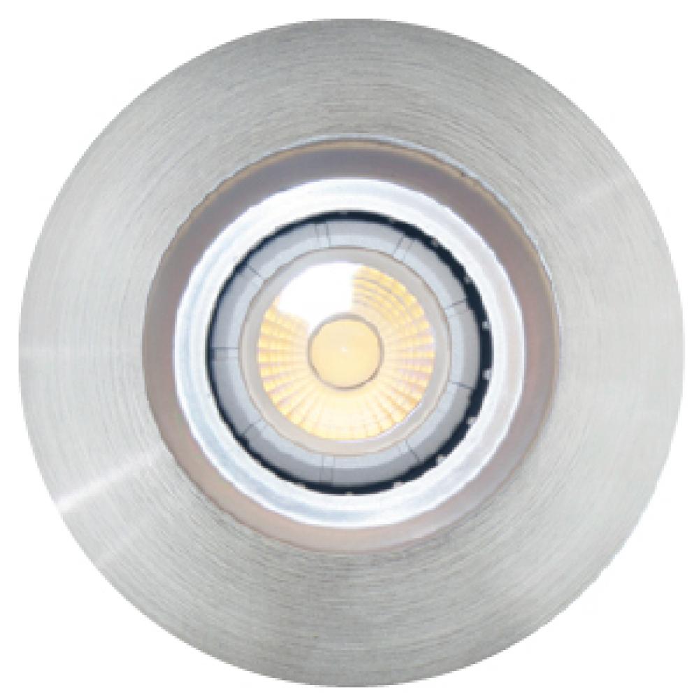 TRADITIONAL RECESSED FIXTURE TRIMS 4IN ROUND SATIN CHROME ALUMINUM