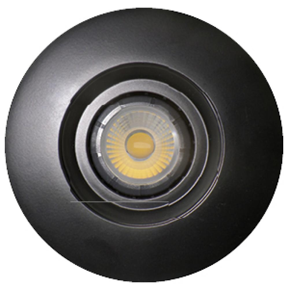 TRADITIONAL RECESSED FIXTURES TRIMS 4IN ROUND BLACK