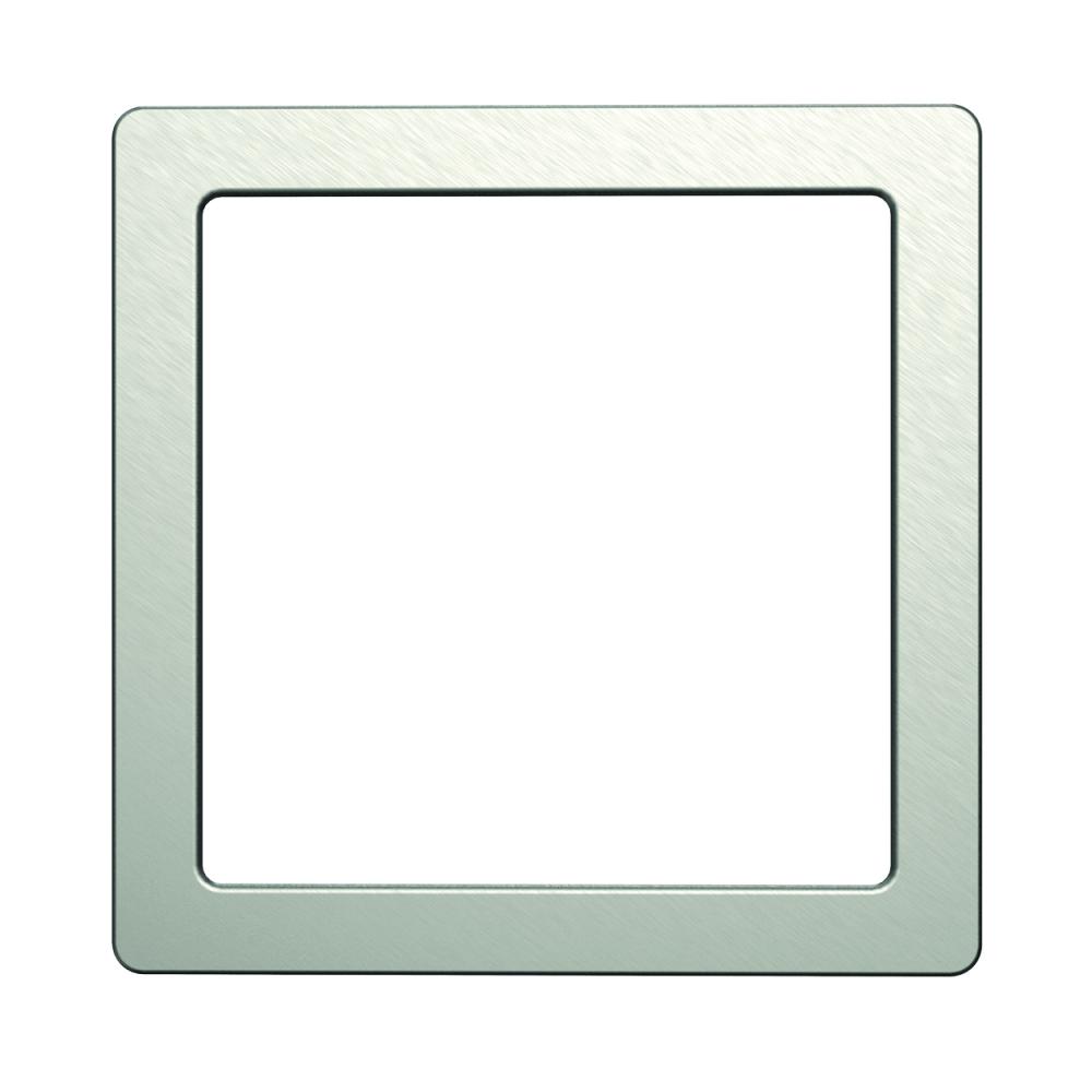 7 IN LED CEILING TRIM FOR CIRKA SATIN NICKEL SQUARE