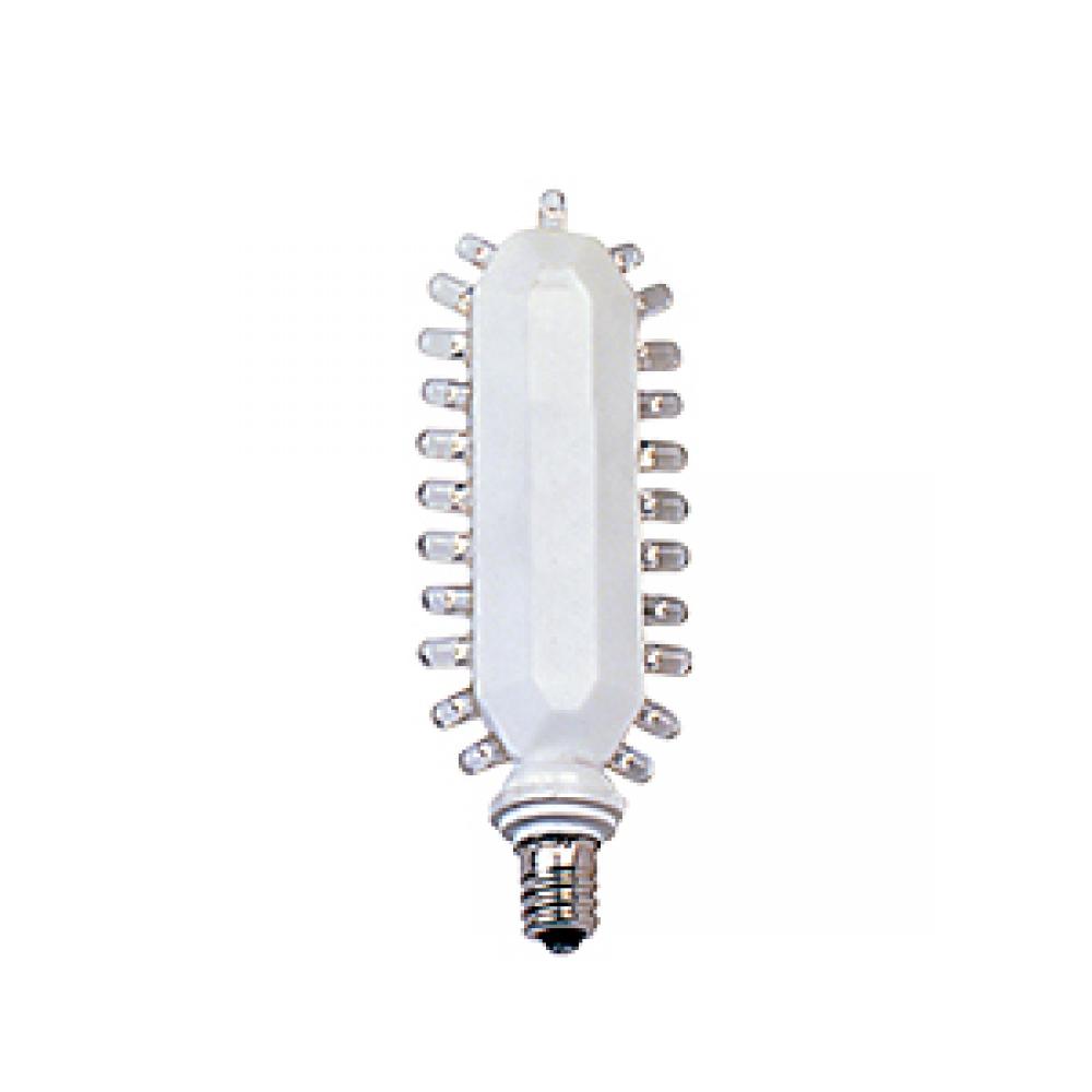 LED EXIT U SHAPE / CANDELABRA E12 / 1.4W / 120V / STD 2P