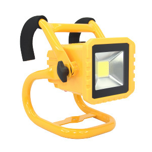 20W LED BATTERY POWERED PORTABLE FLOOD LIGHT 1100LM COOL WHITE