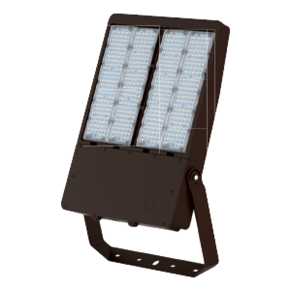 LED FLOODS 400W 50807L 277-480V 4000K 120° YOKE BRONZE