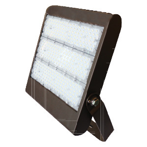 LED FLOODS 150W 20680L 277-480V 5000K 120° YOKE BRONZE