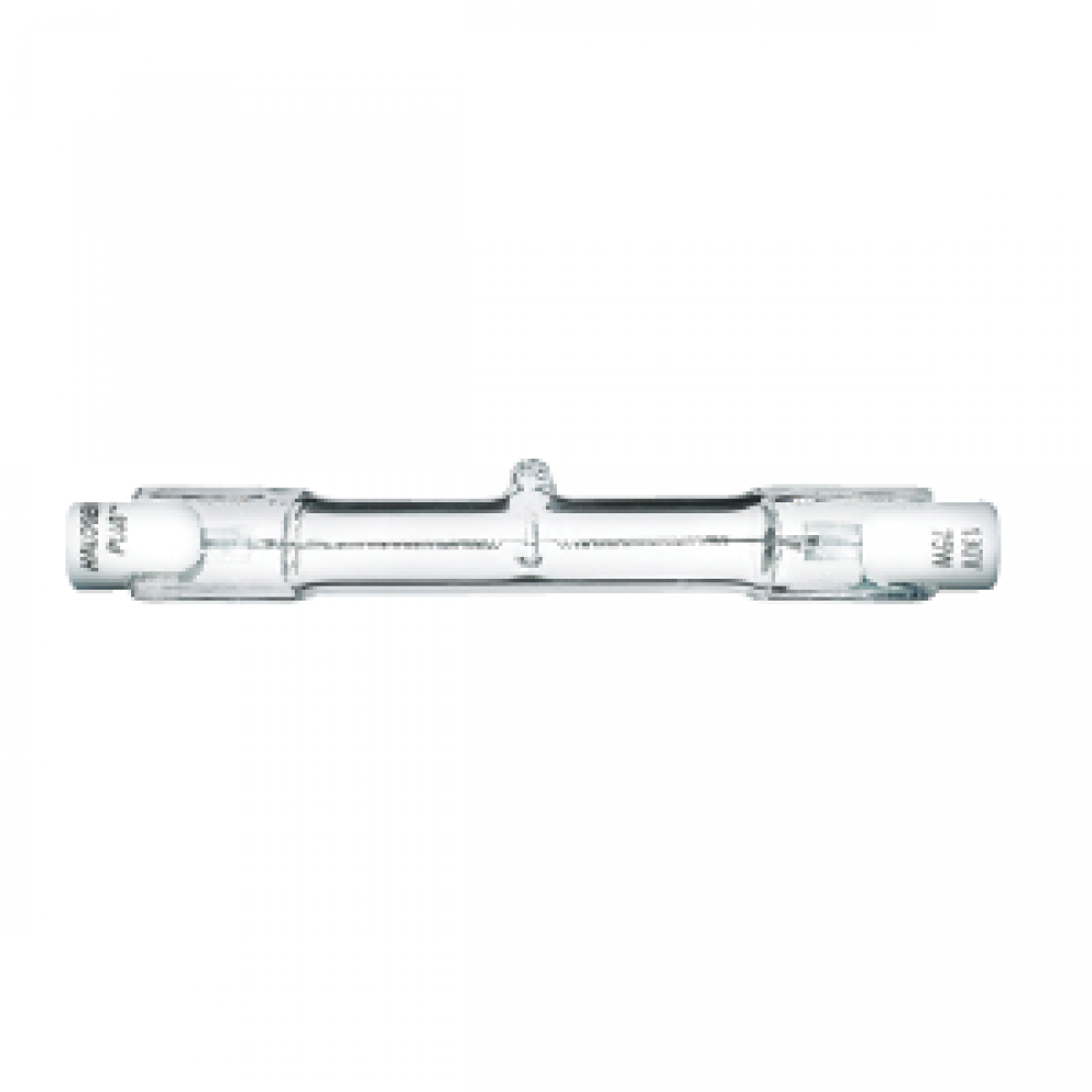 HALOGEN DOUBLE-ENDED J T3 75W 120V R7s CLEAR 79mm STD