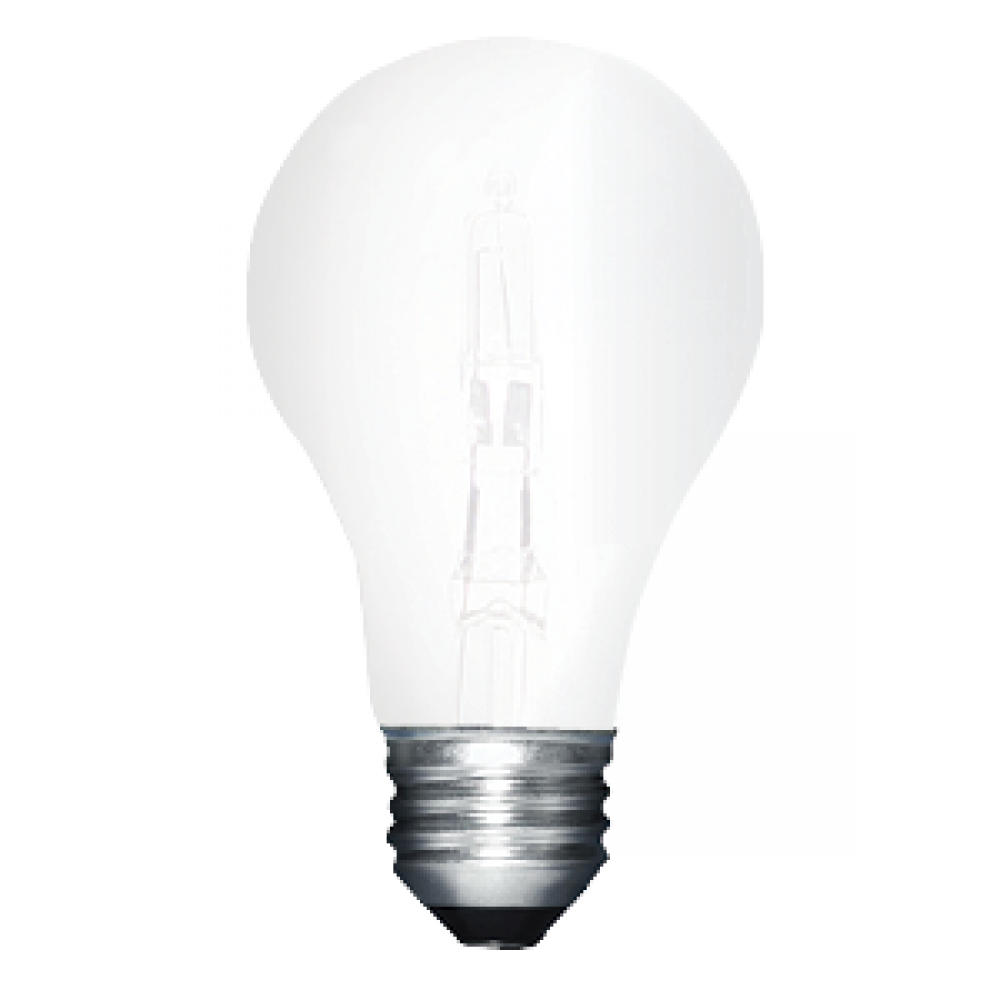 HALOGEN A19 43W 120V E26 FROST STD