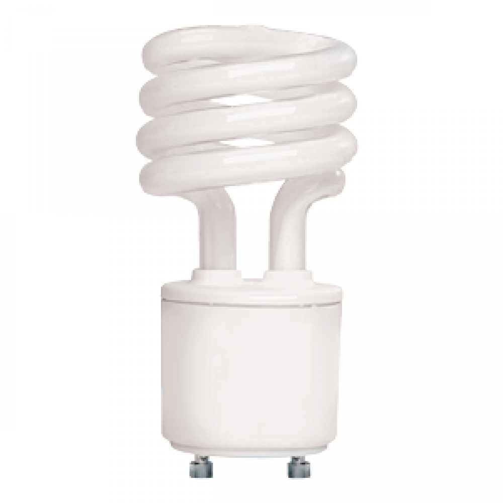 CFL T2 SPIRAL 13W 120V 4100K 880LM 120V GU24 STD