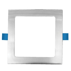 LPDL 9W 120V 3000K 4IN BRUSHED NICKEL SQUARE 550lm