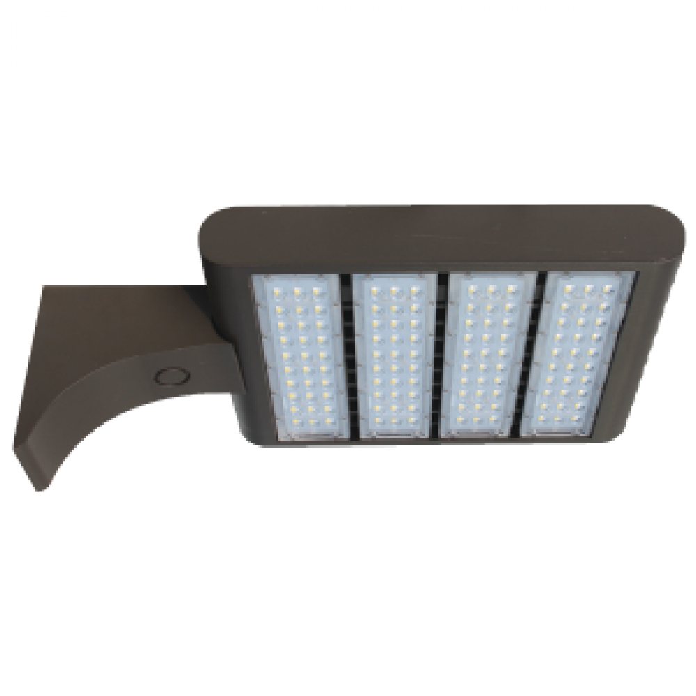 LED FLOODS 220W 26160L 120-277V 4000K 120°STRAIGHT ARM BRONZE