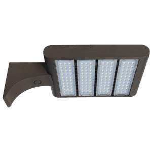 LED FLOODS 220W 26160L 120-277V 4000K 120°STRAIGHT ARM BRONZE