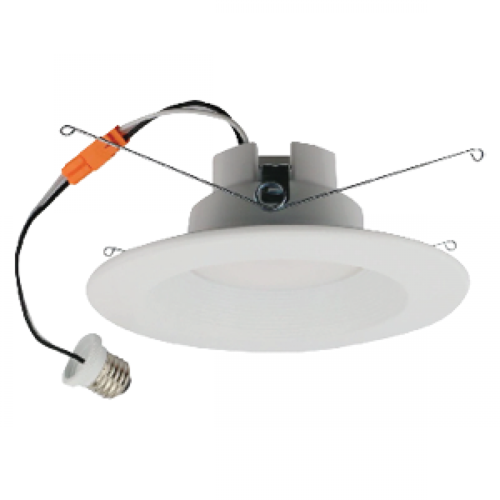 RETRO DOWNLIGHT 12W 120V 3000K 6IN WHITE ROUND 850lm