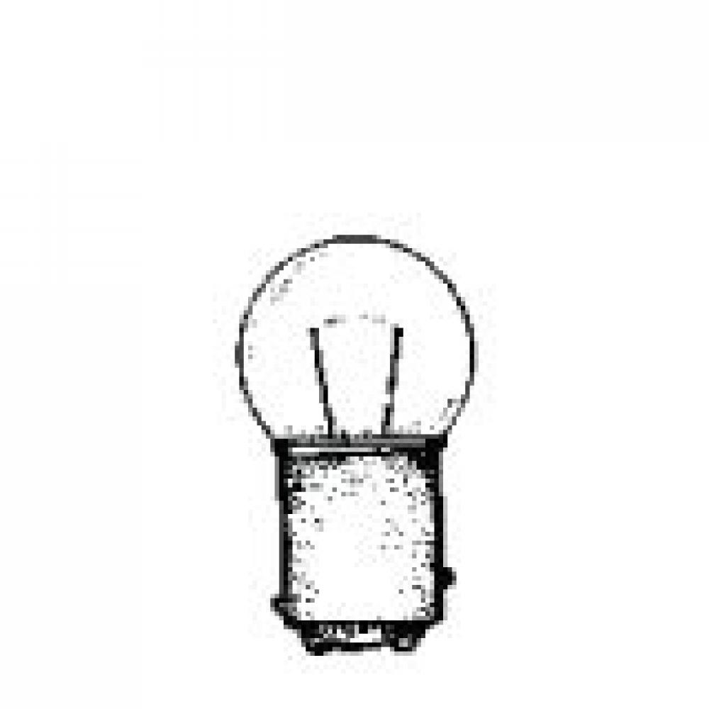 MINIATURE LAMP ANSI:1178 G-6 13.5V 0.69A 9.32W BA15d CLEAR STD