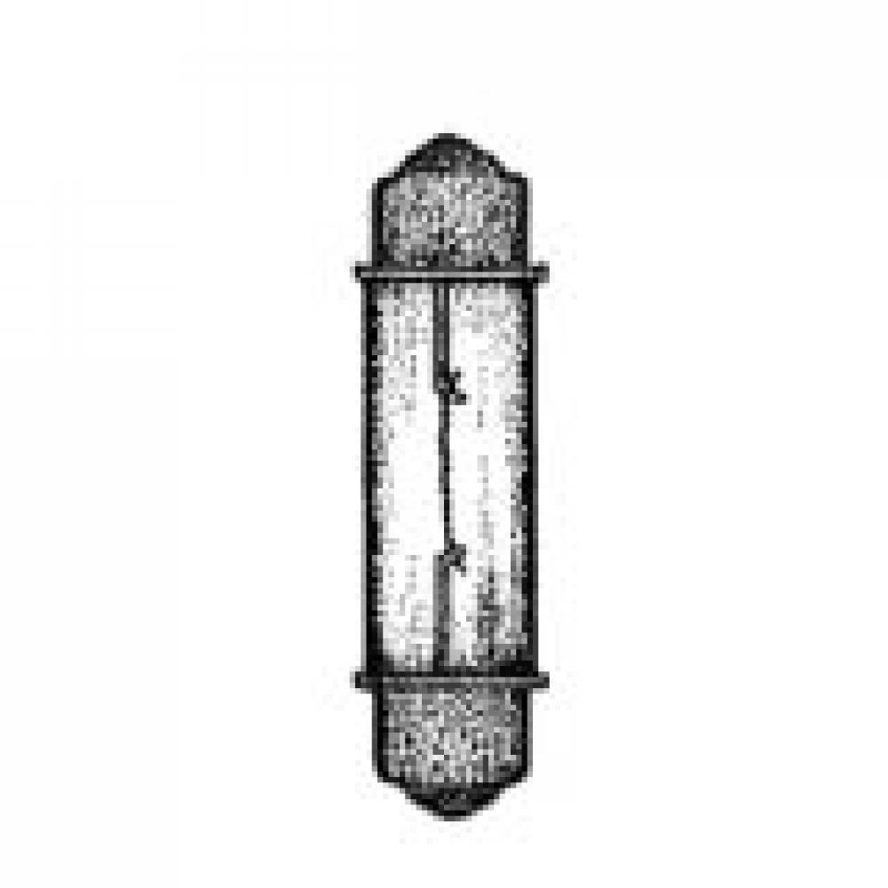 MINIATURE LAMP ANSI:A256 T-8 12V 0.25A 3W S7d CLEAR STD