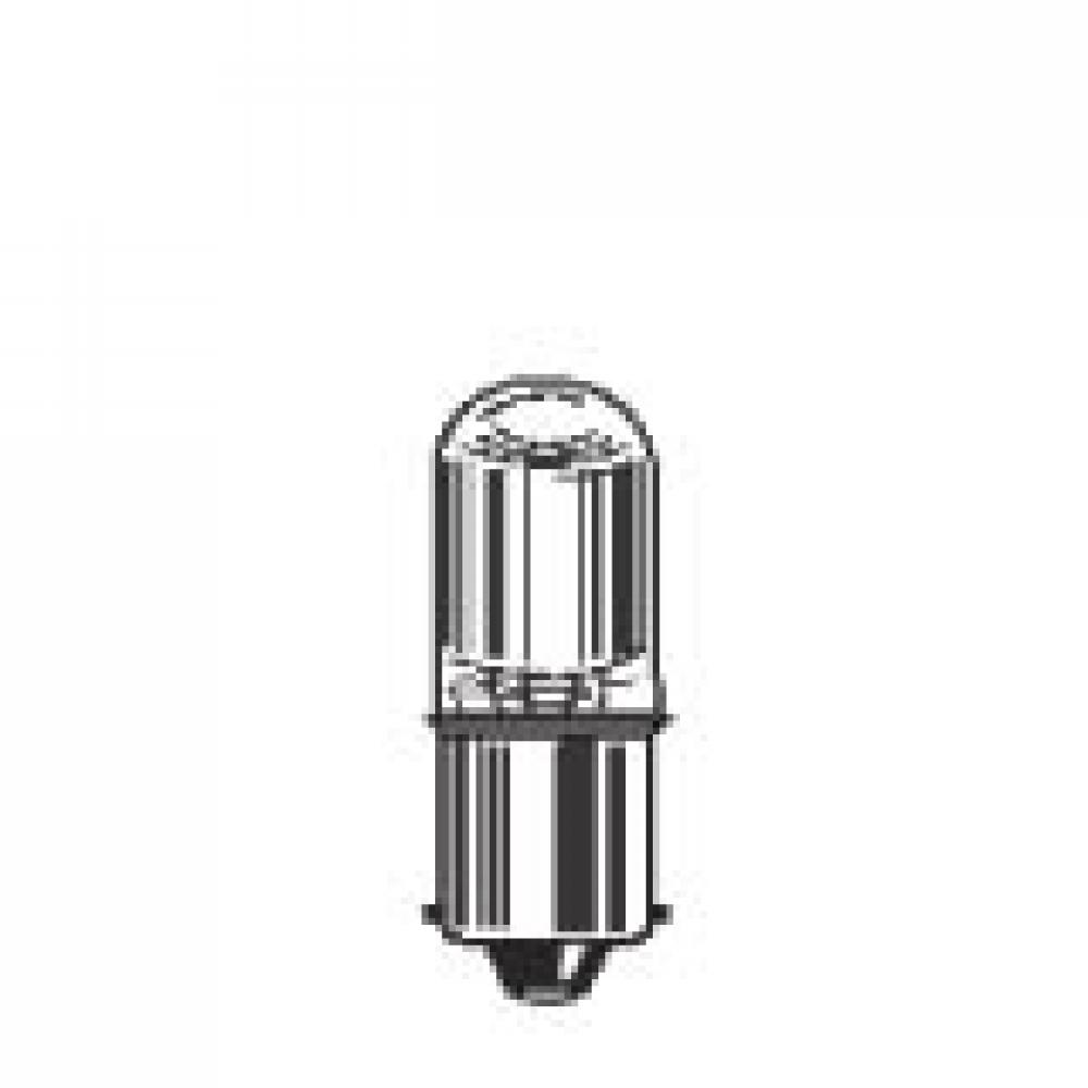 MINIATURE LAMP T-10 130V 1.2A BA9s CLEAR STD