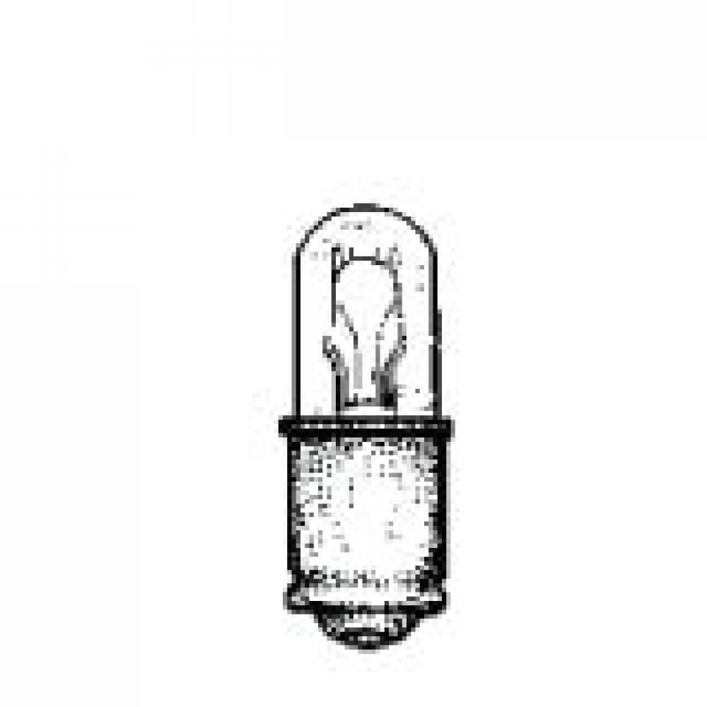 MINIATURE LAMP ANSI:334LSV T-1.75 28V 0.06A S4s/8 CLEAR STD