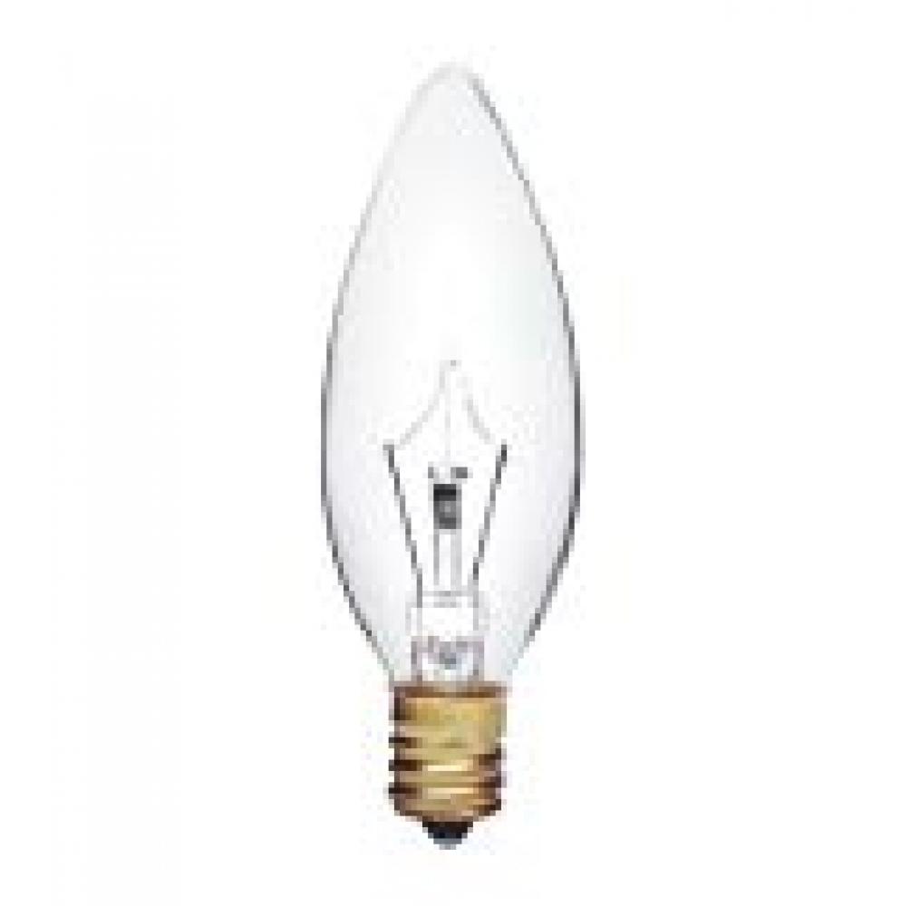 INCANDESCENT 60W B8 E12 130V CLEAR STD