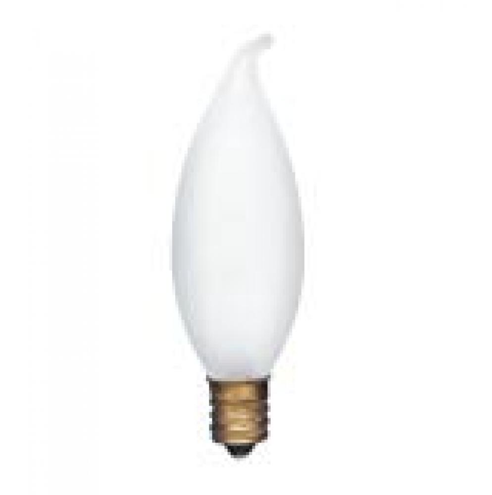 INCANDESCENT 25W CA8 E12 130V FROST STD