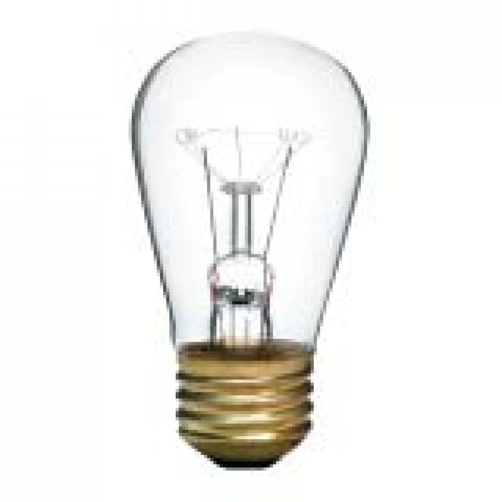 INCANDESCENT 11W S14 E26 130V CLEAR STD