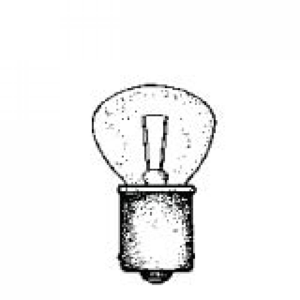 MINIATURE LAMP ANSI:1143 RP-11 12.5V 1.98A 24.75W BA15s CLEAR STD