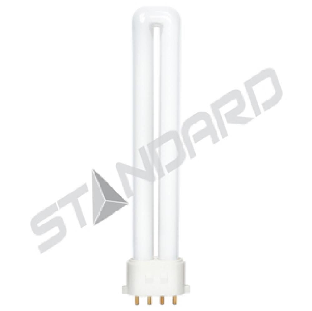 CFL PLUG-IN TWIN TUBE 4-PIN 2G7 9W 4100K 600LM