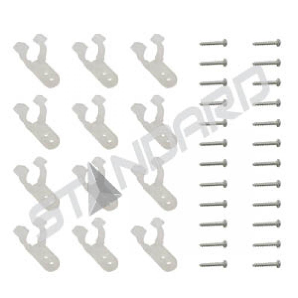 LED/12PCS ROPE MOUNTING CLIPS