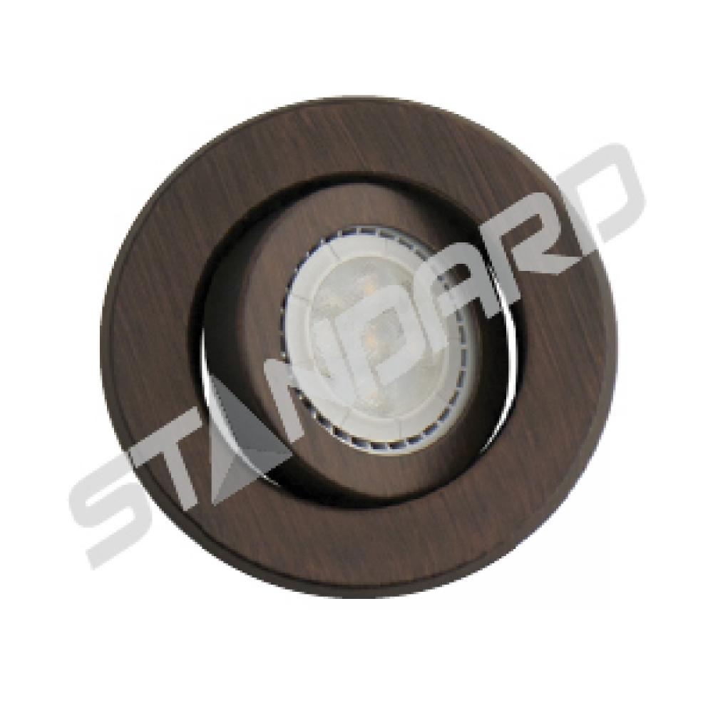 TRADITIONAL RECESSED FIXTURES TRIMS 3IN ROUND OIL RUBBED BRONZE