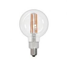 Stanpro (Standard Products Inc.) 67762 - LED Filament Lamp G16.5 E12 Base 5W 120V 27K 500LM Clear Vertical Dim St andard DESIGN