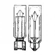 Stanpro (Standard Products Inc.) 50256 - MINIATURE LAMP ANSI:48C-2 T-2 48V 0.035A TEL. SLIDE NO. 2 CLEAR STD