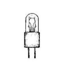 Stanpro (Standard Products Inc.) 50263 - MINIATURE LAMP ANSI:M7328 T-1.75 6V 0.2A BIPIN G4 CLEAR STD