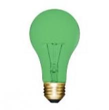 Stanpro (Standard Products Inc.) 52100 - INCANDESCENT COLORED 100W A19 E26 130V TRANSPARENT GREEN STD