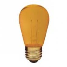 Stanpro (Standard Products Inc.) 52216 - INCANDESCENT COLORED 11W S14 E26 130V TRANSPARENT AMBER STD