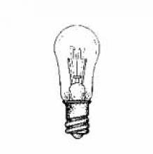 Stanpro (Standard Products Inc.) 50298 - MINIATURE LAMP S-6 160V 0.038A 6W E12 CLEAR STD