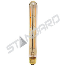 Stanpro (Standard Products Inc.) 64521 - LED Filament Lamp T10 E26 Base 6W 120V 22K Victorian Style Vertical Dim Standard