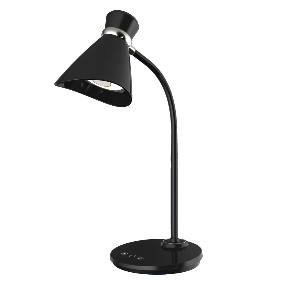 6W Desk Lamp, Black Finish