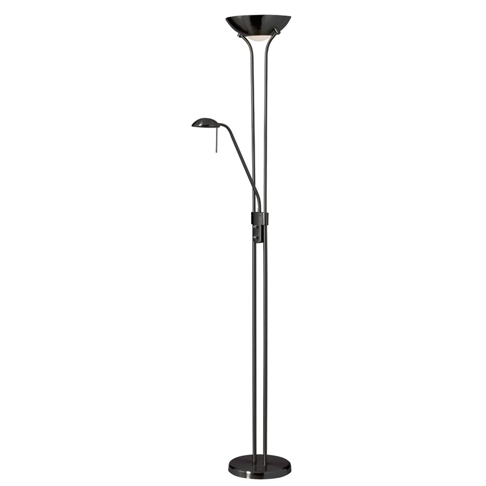 Mother/Son Floor Lamp/Matte Black