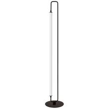 Dainolite FYA-5932LEDF-MB - 1 Light LED Freya Floor Lamp Matte Black w/ White Acrylic