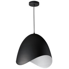 Dainolite MYR-241P-BK - 1 Light Pendant, Black Finish