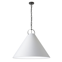 Dainolite PCN-321P-MB-790 - 1LT Incand Pendant, MB w/ WH Shade