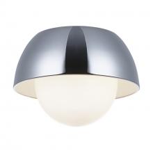 Matteo Lighting M11301CHOP - 1 LT Ø9.05” x 6.35”H "WATSON" CH CEILING MOUNT - OPAL GLASS E12 40W