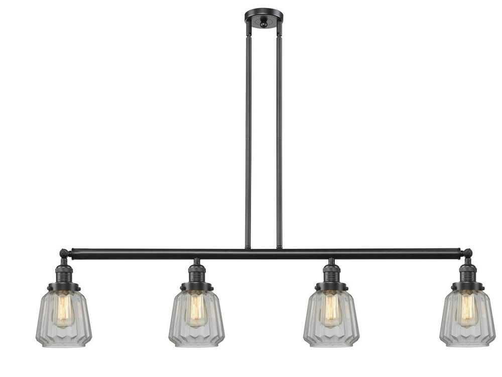 Chatham - 4 Light - 51 inch - Oil Rubbed Bronze - Stem Hung - Island Light